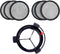 Xcivi Replacement Coffee Maker Water Filtration Set Filter Disk with Frame for Mr. Coffee Brewers Coffee Maker - Water Filtration Kit 6 months supply(1Disk Frame +6Filter Disks )
